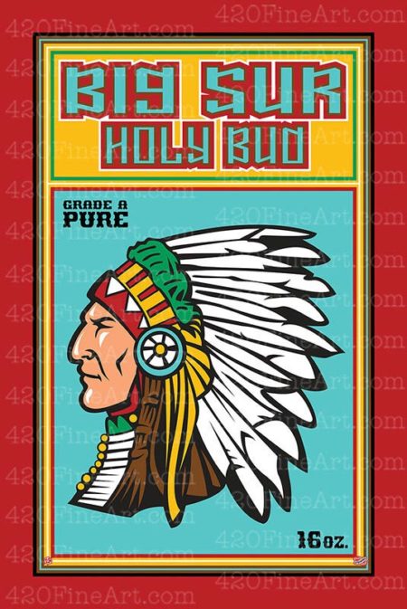 Buy Online Big Sur Holy Poster As Seen On Disjointed Set