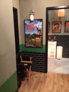 Dutch Treat Poster on The Set of Disjointed