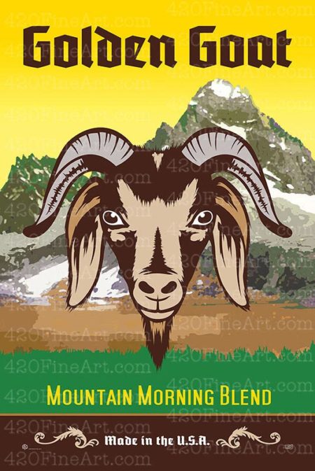 Buy Online Golden Goat Poster As Seen On Disjointed Set